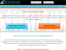 Tablet Screenshot of outsourcing-madagascar.com